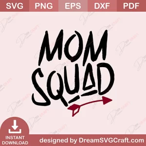 Mom Squad SVG