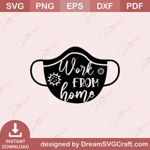 Work From Home SVG