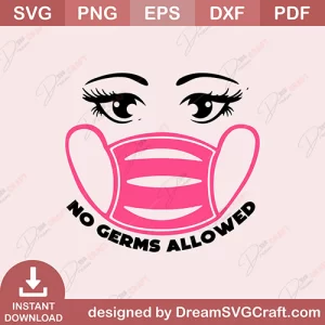 No Germs Allowed SVG