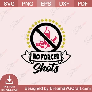 No Forced Shots SVG