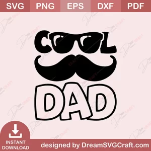 Cool Dad SVG