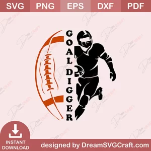 One Goal Digger SVG