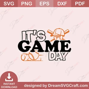 Its Game Day SVG