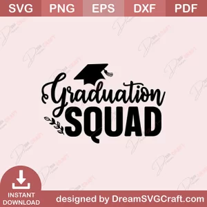 Graduation Squad SVG