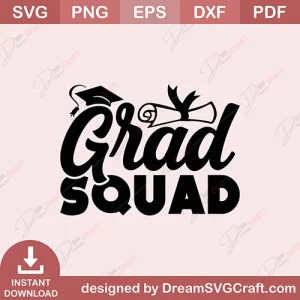 Grad Squad SVG