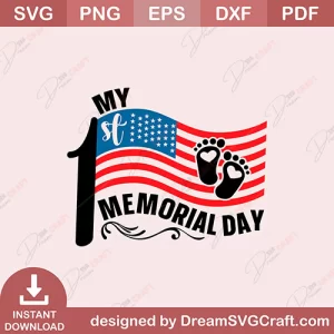 My First Memorial Day SVG