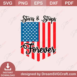 Stars And Strips Forever SVG