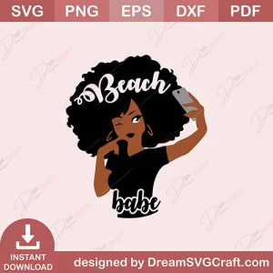 Beach Babe SVG