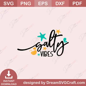 Salty Vibes SVG