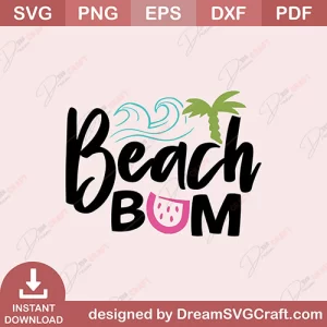 Beach Bum SVG