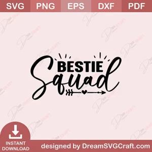Bestie Squad SVG