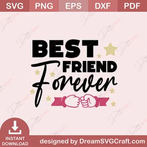 Best Friend Forever SVG