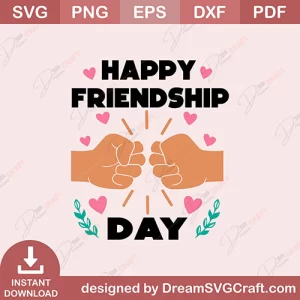 Happy Friendship Day SVG