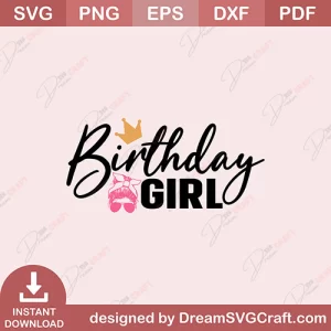 Birthday Girl SVG