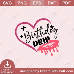 Birthday Slay SVG