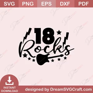 18 Rocks SVG