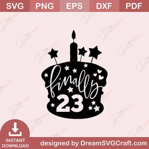 Finally 23 SVG