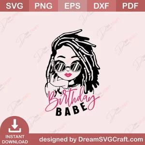 Birthday Babe SVG