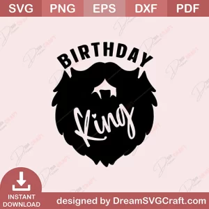 Birthday King SVG