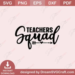 Teachers Squad SVG