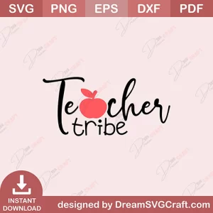 Teacher Tribe SVG
