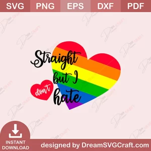 Straight But I Dont Hate SVG