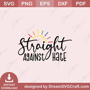 Straight Against Hate SVG