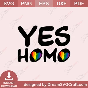 Yes Homo SVG