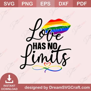 Love Has No Limits SVG