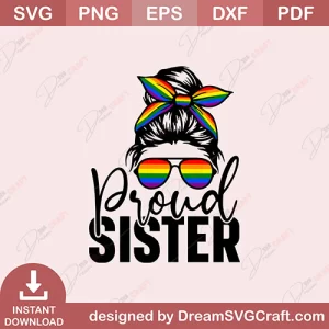 Proud Sister SVG
