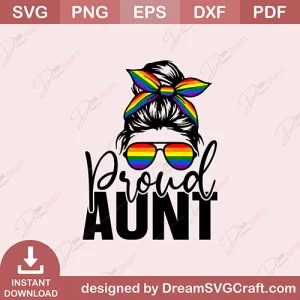 Proud Aunt SVG