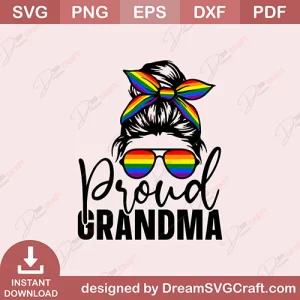 Proud Grandma SVG