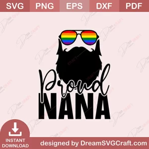 Proud Nana SVG