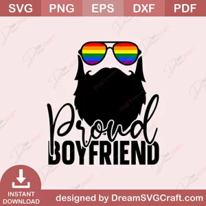 Proud Boyfriend SVG