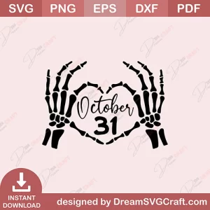 October 31 SVG