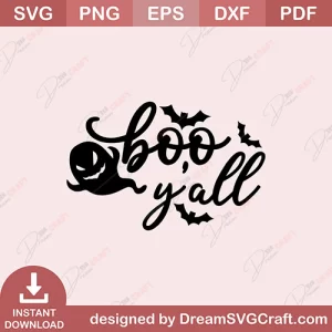 Boo Yall SVG