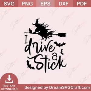 I Drive A Stick SVG