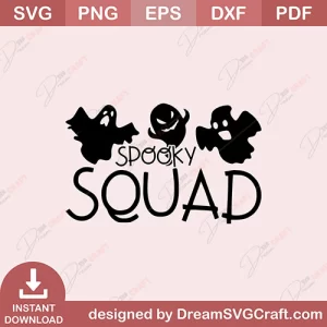 Spooky Squad SVG