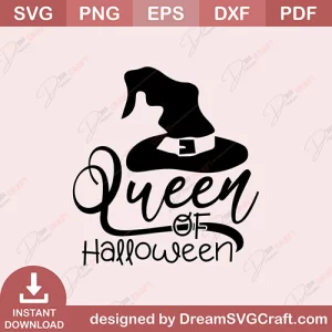Queen Of Halloween SVG