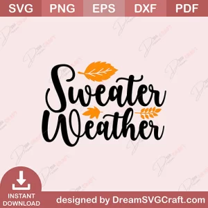 Sweater Weather SVG