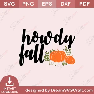 Howdy Fall SVG