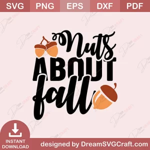 Nuts About Fall SVG