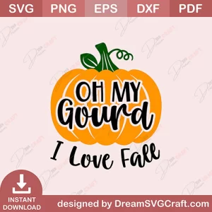 Oh My Gaurd I Love Fall SVG