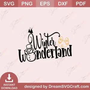 Winter Wonderland SVG | Cricut & Silhouette File Download