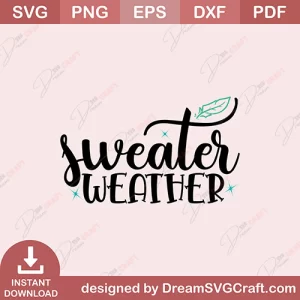 Sweater Weather SVG