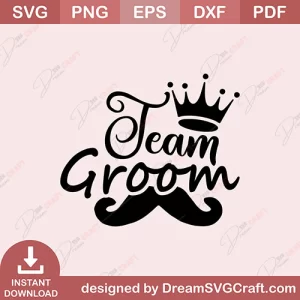 Team Groom SVG