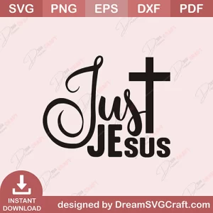 just jesus SVG