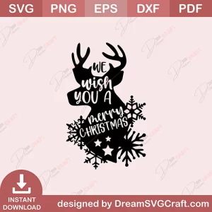 We Wish You A Merry Christmas SVG