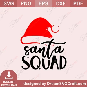 Santa Squad SVG