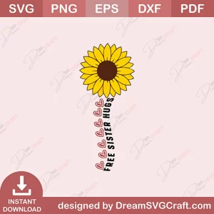 Free Sister Hugs SVG